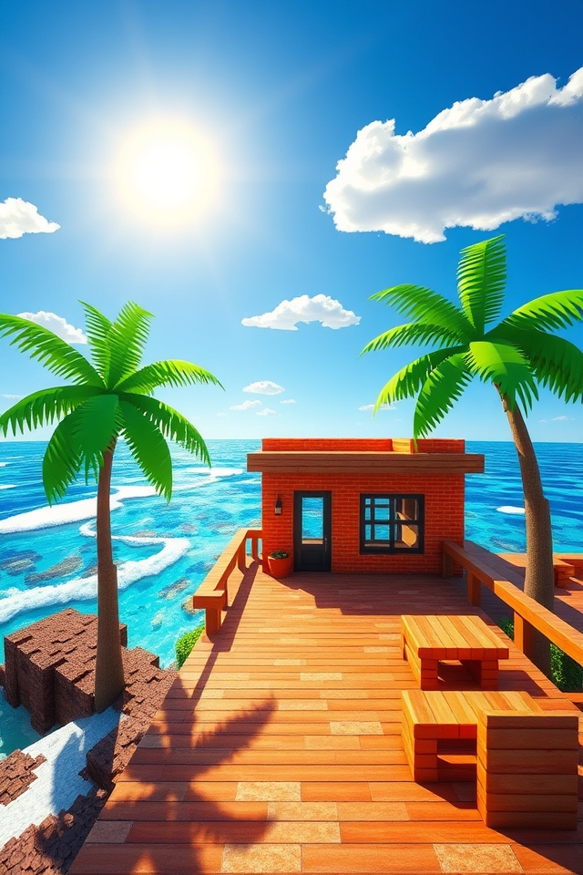 coastal brick house beauty