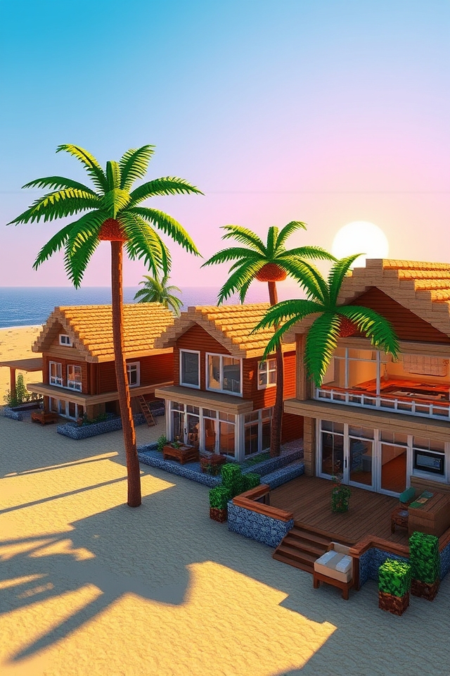 coastal relaxation and aesthetics