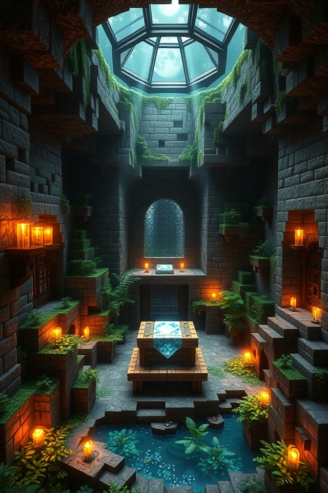 concealed underground sanctuary design