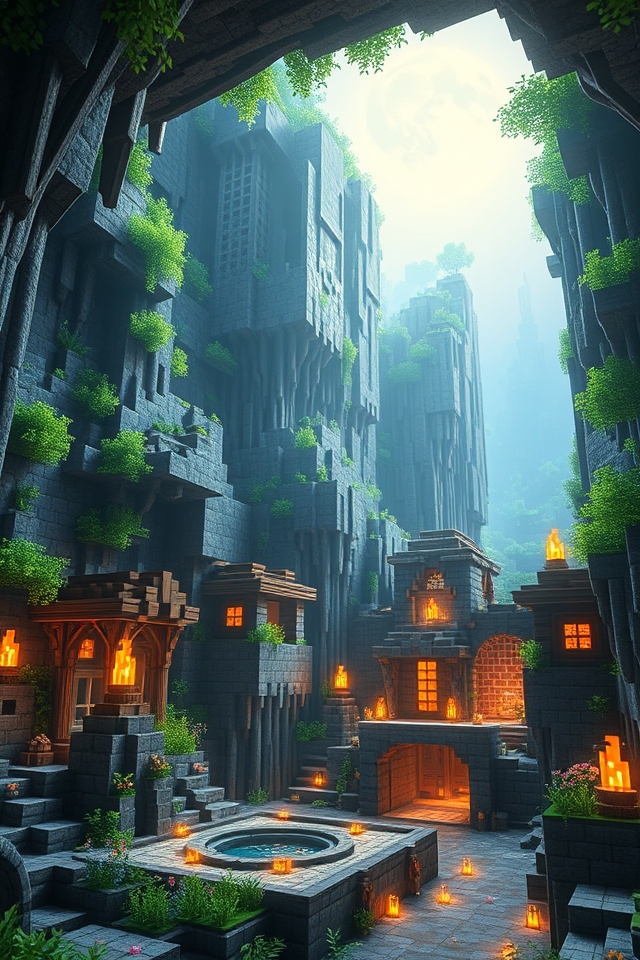 cozy hidden cave sanctuary