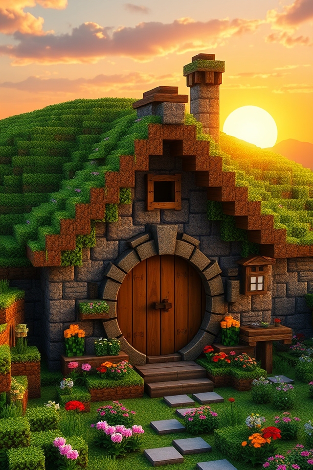 cozy hobbit inspired home design