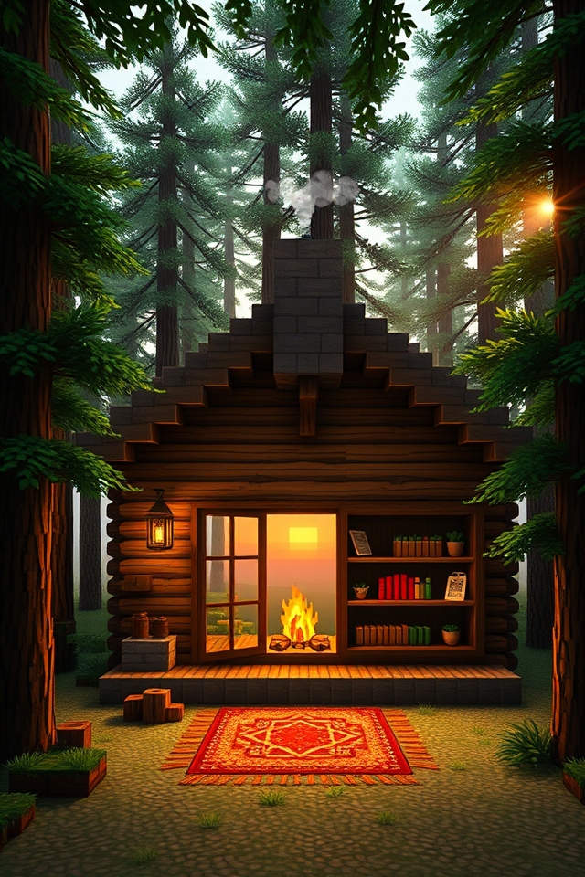 cozy rustic cabin design