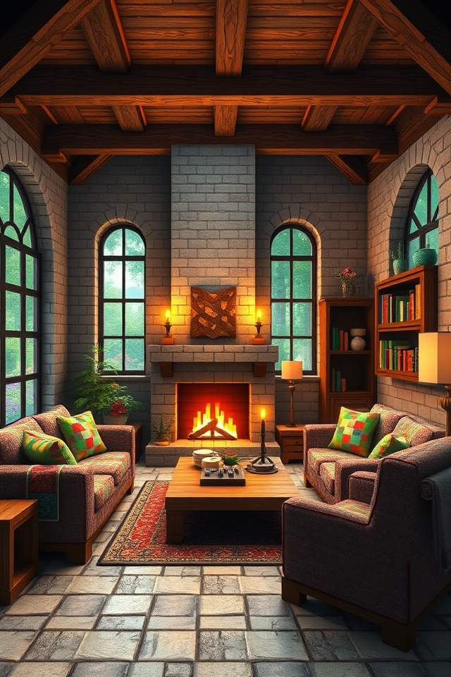 cozy rustic cottage space