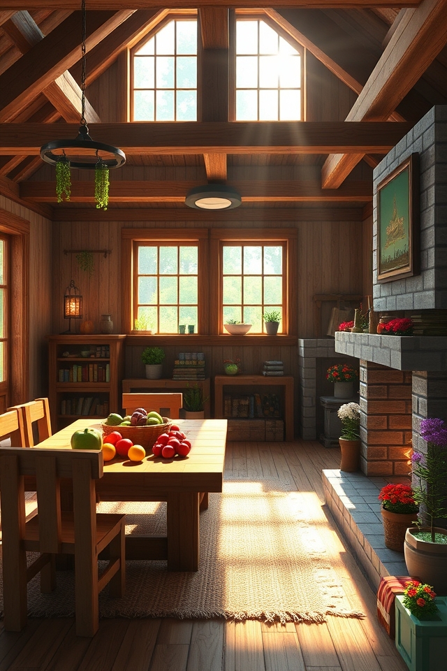 cozy rustic farmhouse aesthetic