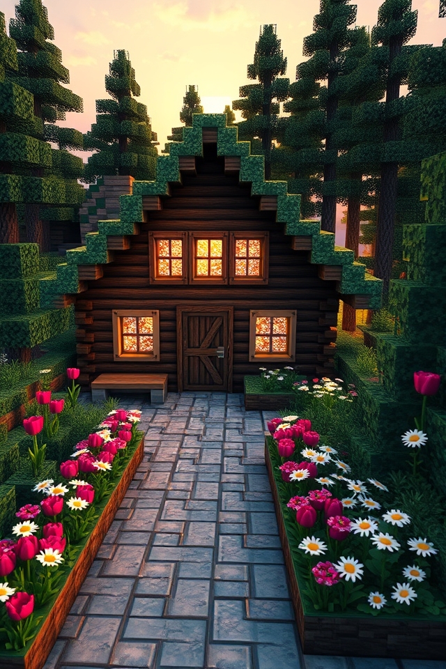 cozy rustic mountain retreat