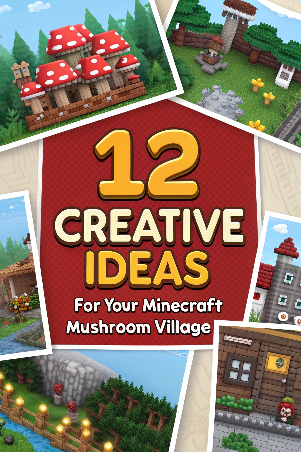 Creative Ideas for Your Minecraft Mushroom Village