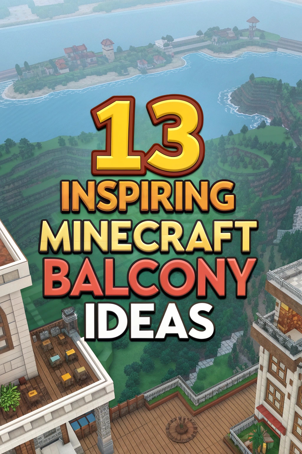 Inspiring Minecraft Balcony Ideas