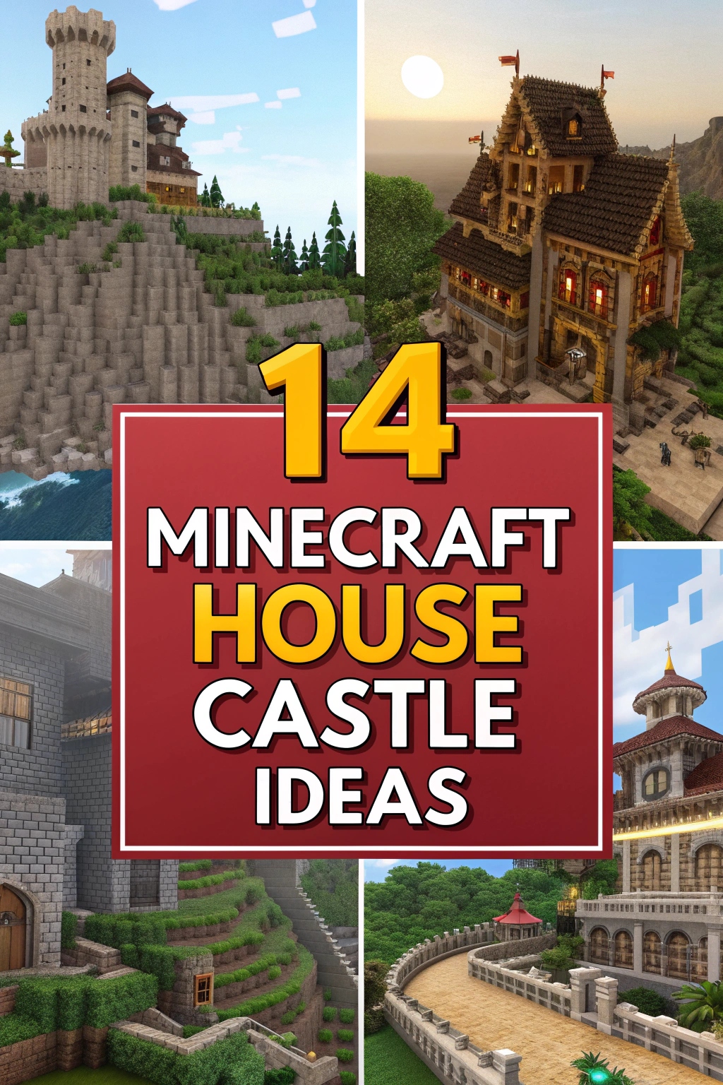Minecraft House Castle Ideas