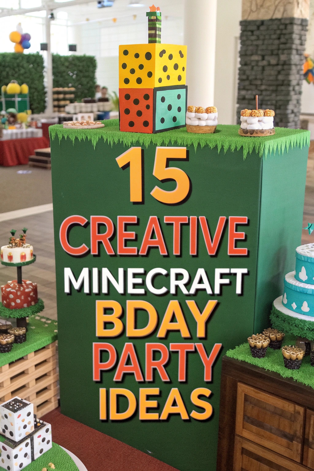 Creative Minecraft Bday Party Ideas
