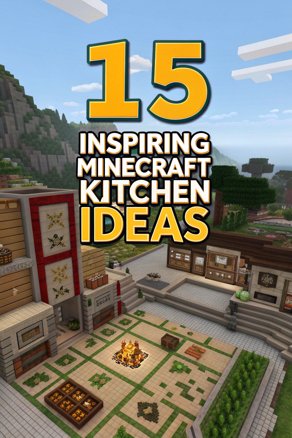 Inspiring Minecraft Kitchen Ideas