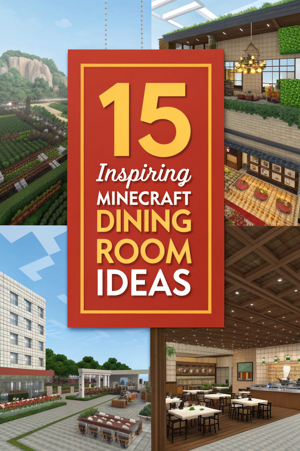 Inspiring Minecraft Dining Room Ideas