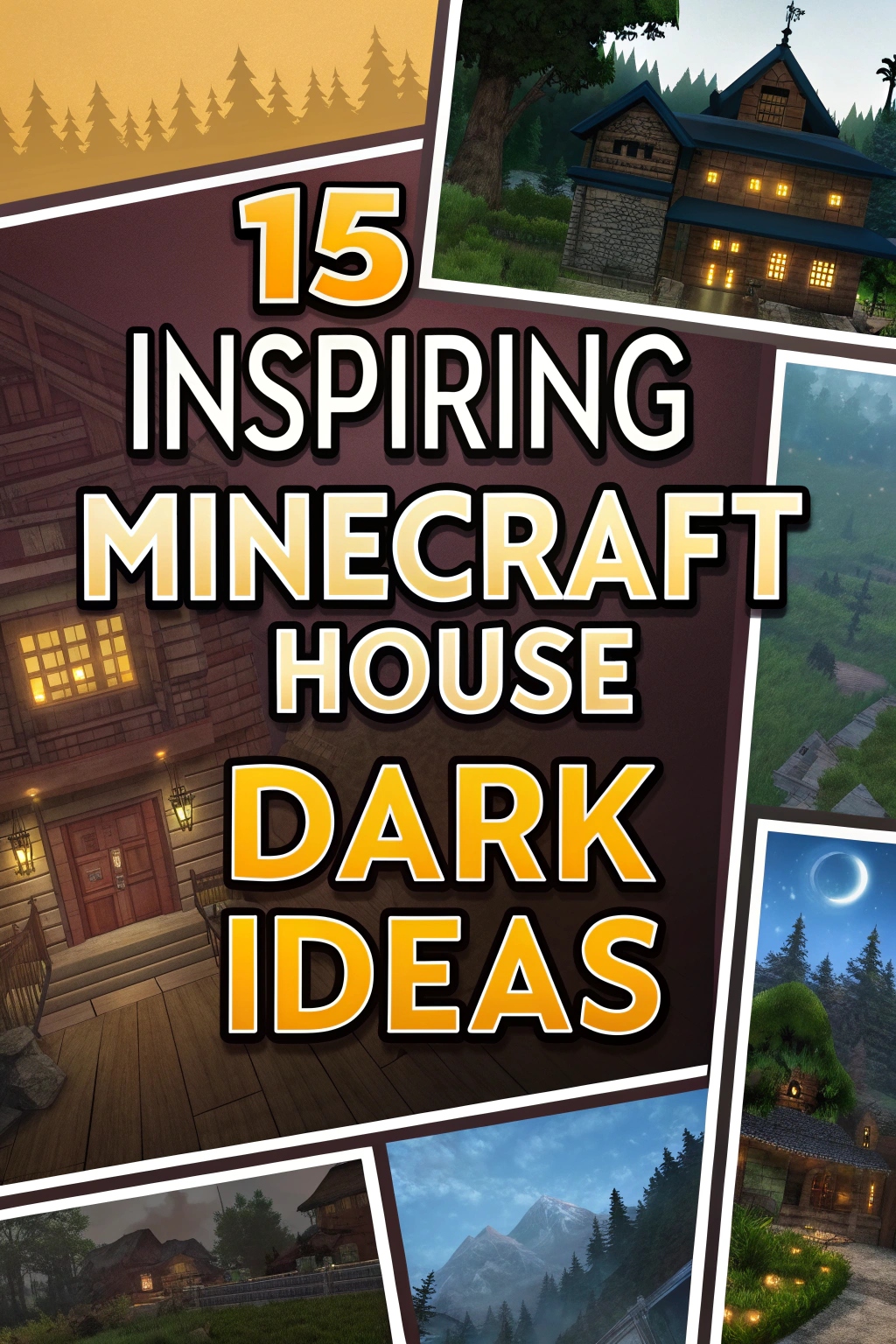 Inspiring Minecraft House Dark Ideas