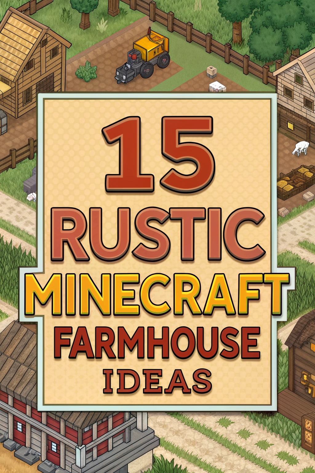 Rustic Minecraft Farmhouse Ideas