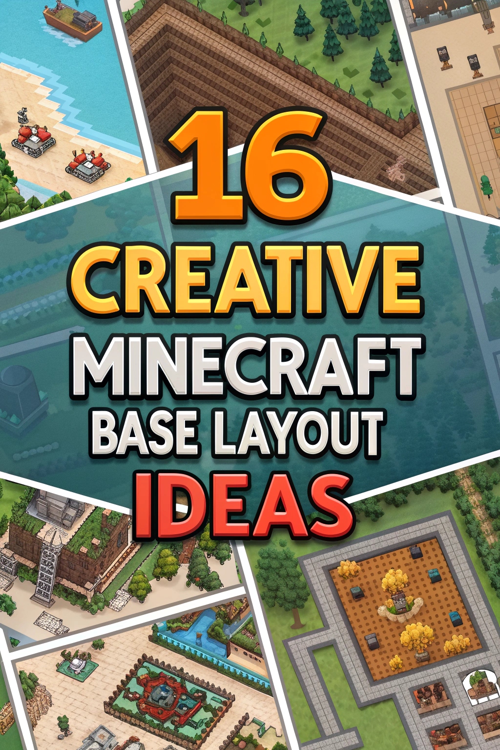 Creative Minecraft Base Layout Ideas
