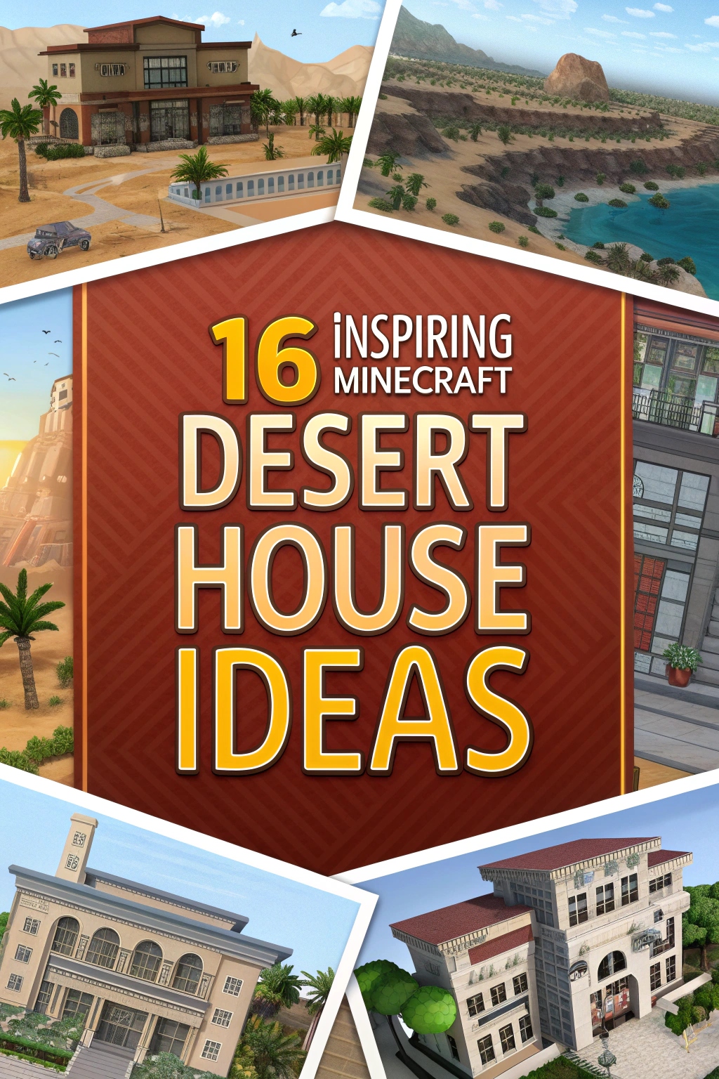Inspiring Minecraft Desert House Ideas