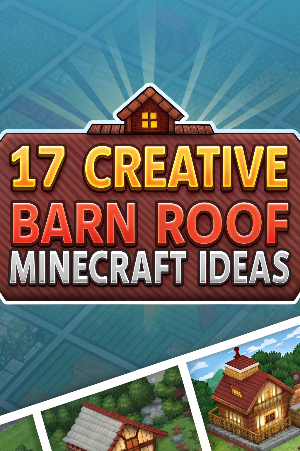 Creative Barn Roof Minecraft Ideas