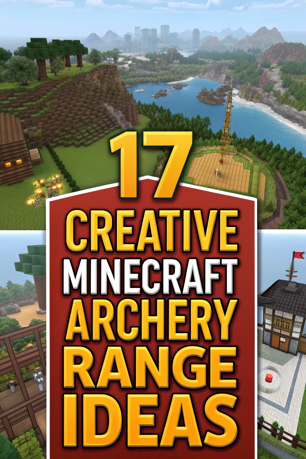 Creative Minecraft Archery Range Ideas