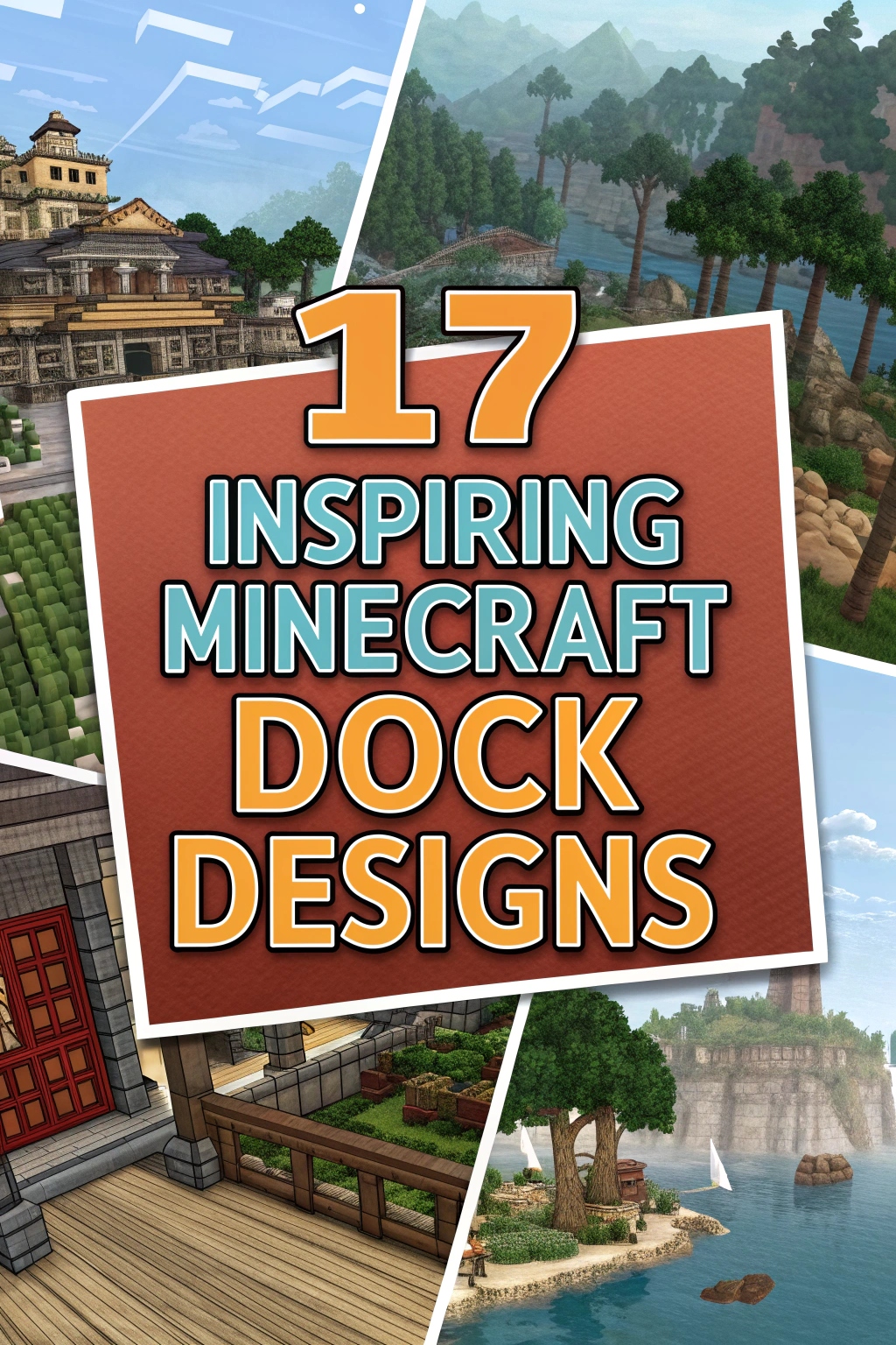 Inspiring Minecraft Dock Designs