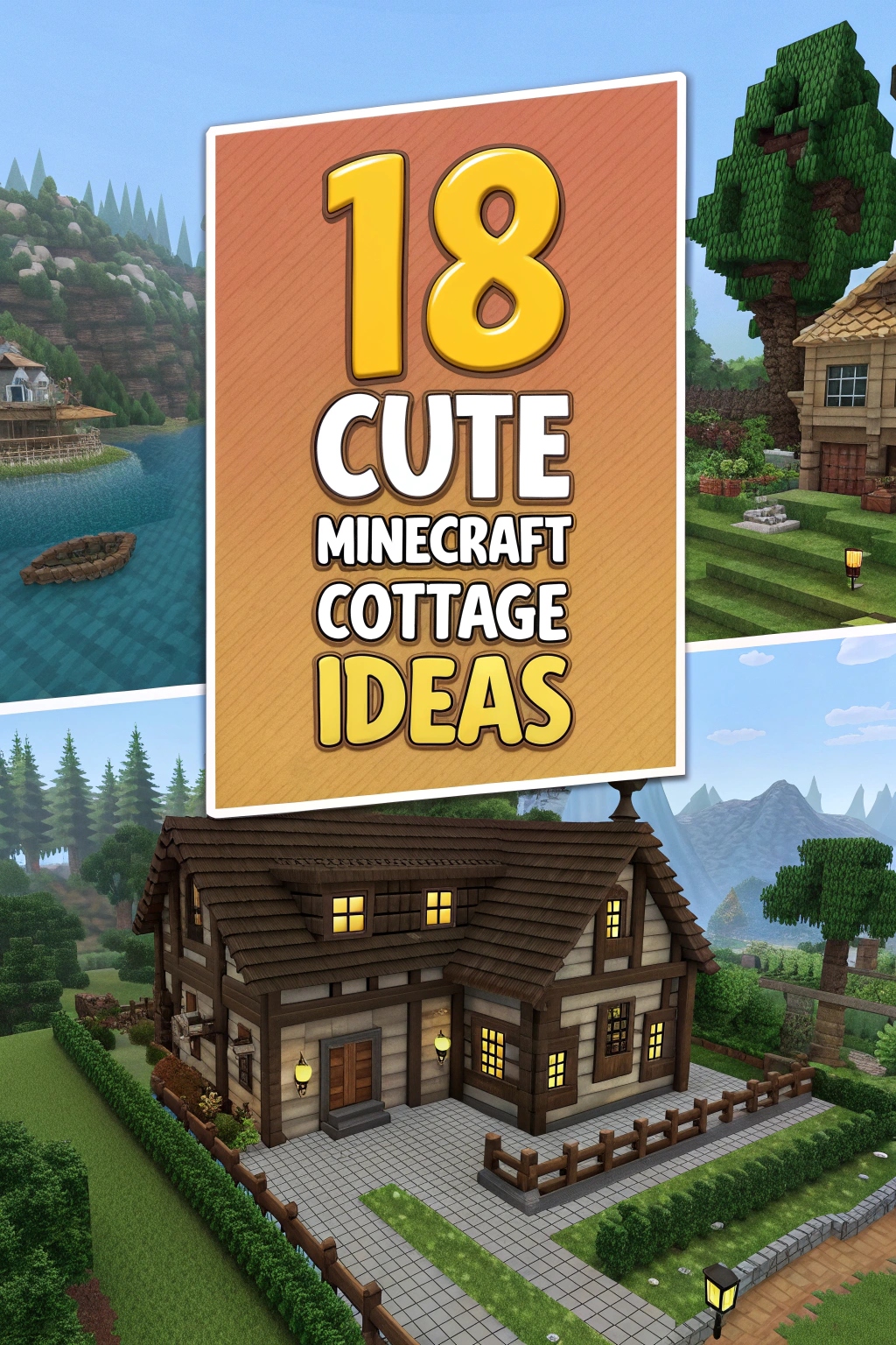 Cute Minecraft Cottage Ideas