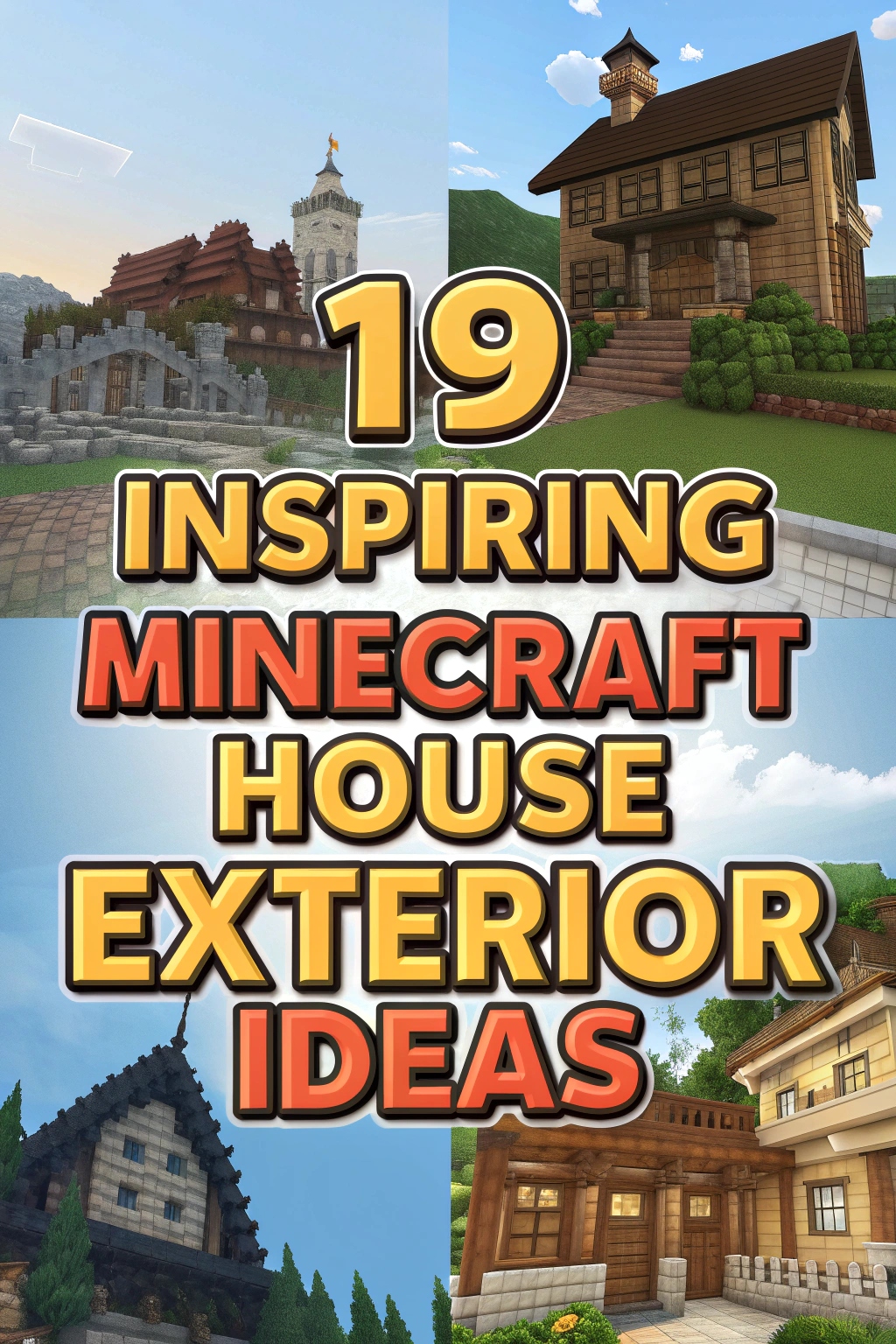Inspiring Minecraft House Exterior Ideas
