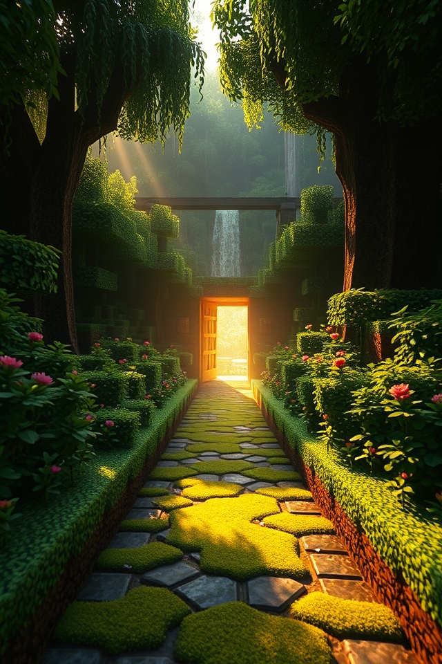 creative concealed home entrances