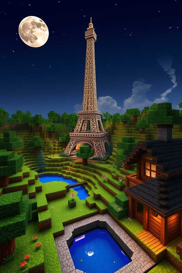 creative iconic minecraft builds