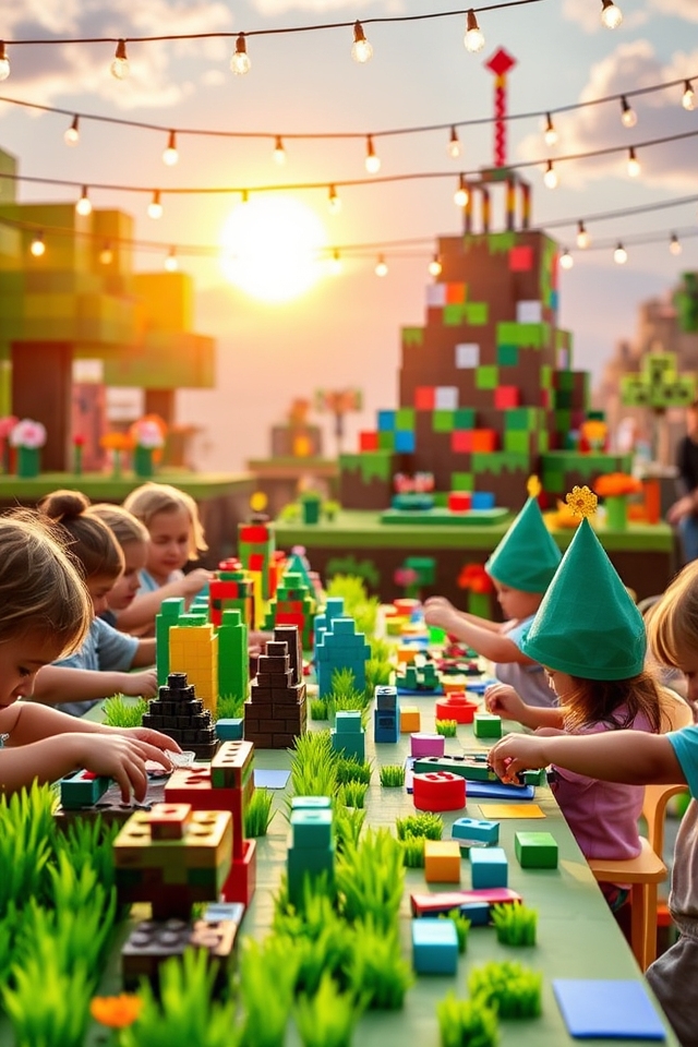 creative minecraft craft stations