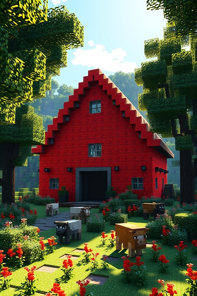 creative rustic barn roof