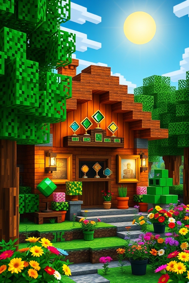 custom trophy displays minecraft