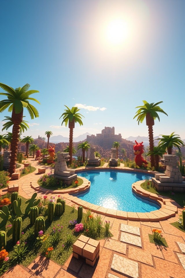 desert artistic oasis creations