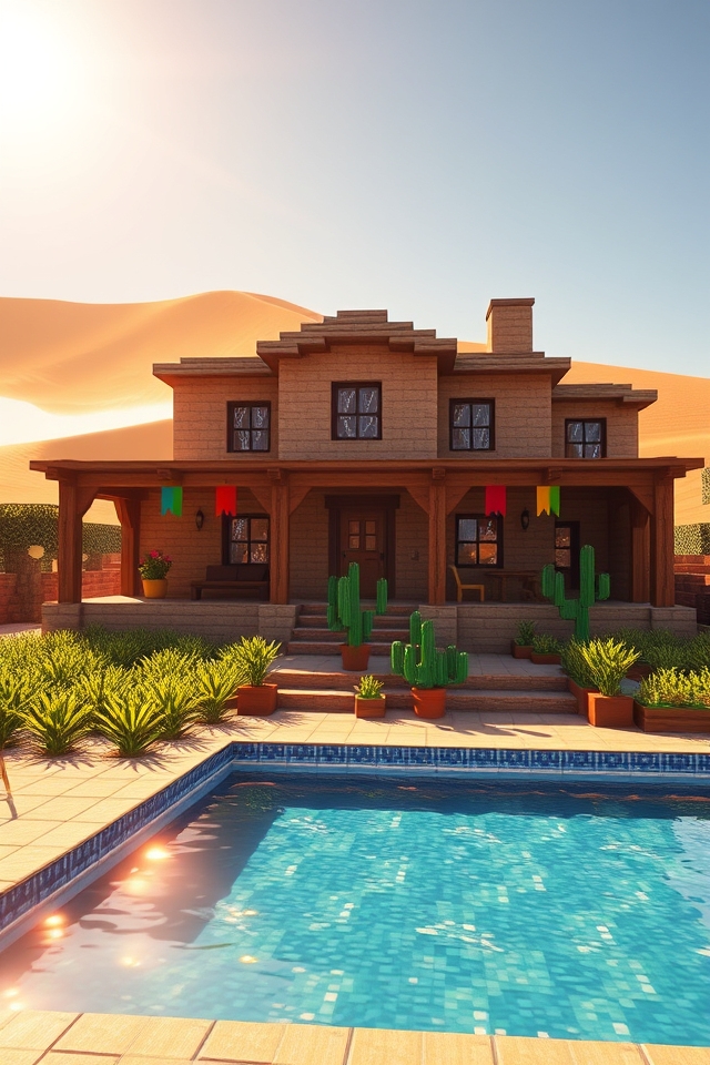 desert oasis farmhouse design
