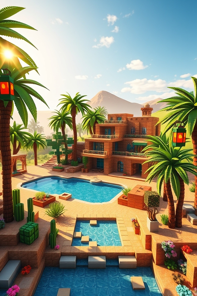 desert paradise with tranquility