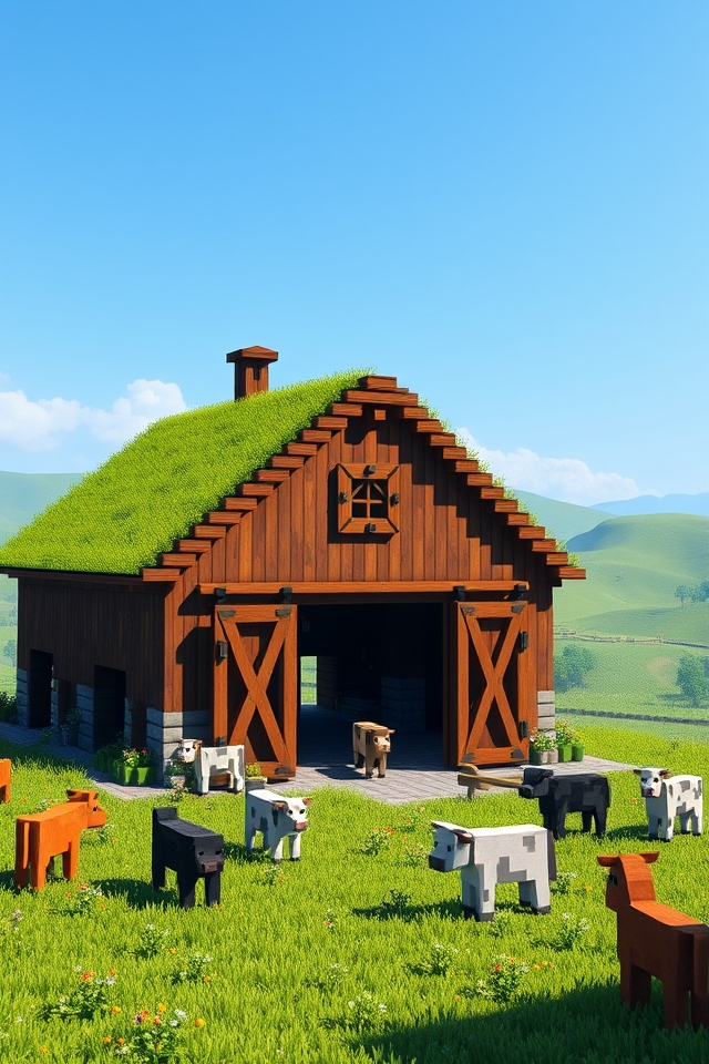 eco friendly barn roof design