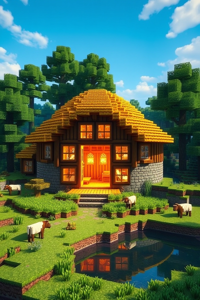 efficient circular barn design