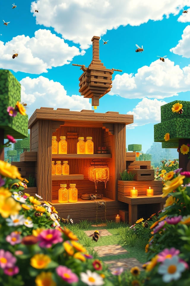 efficient honey extraction room