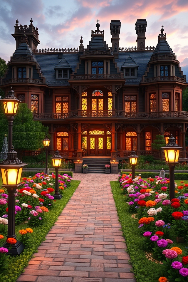 elegant architectural victorian charm