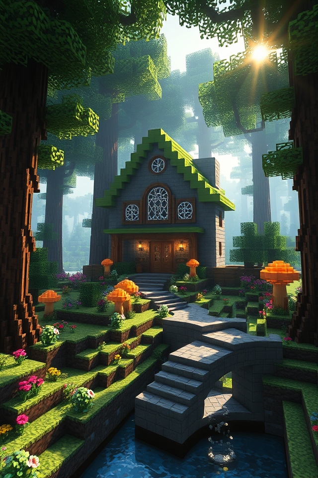 elegant nature inspired architecture