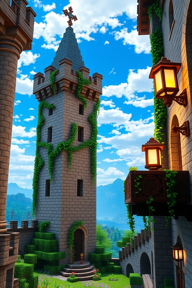 elevated medieval castle elegance
