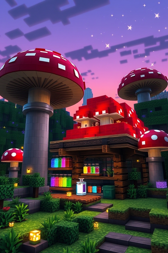 enchanted potion shop design