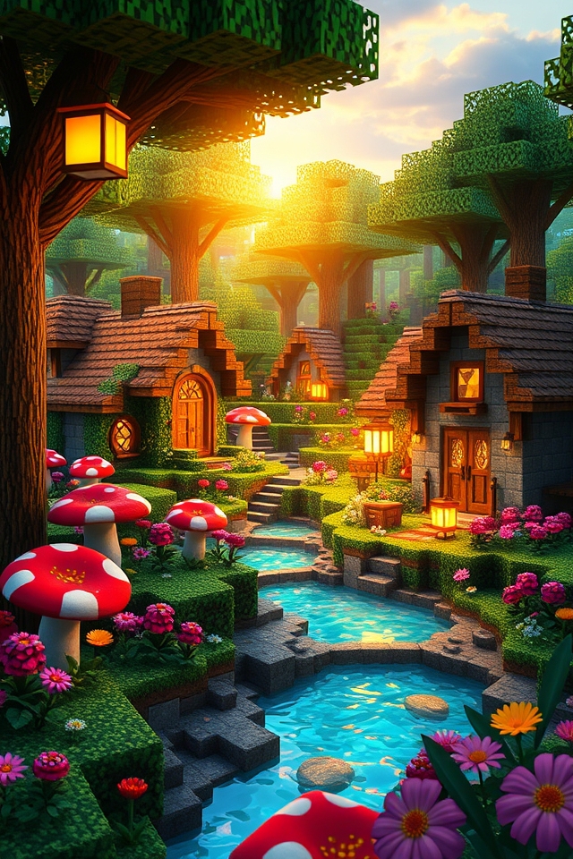 enchanting flower cottage designs