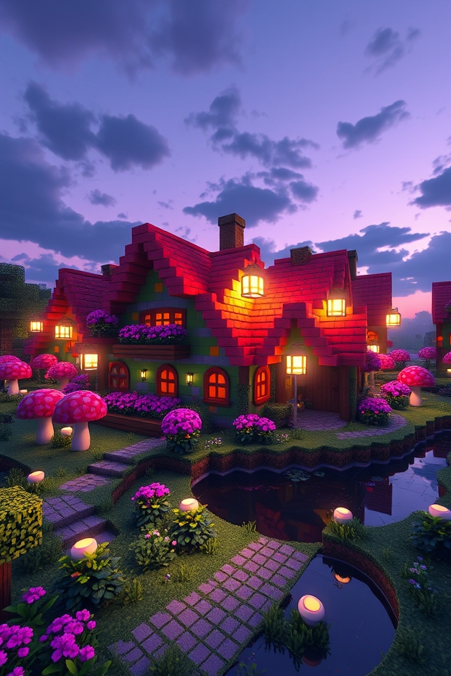 enchanting whimsical mushroom homes