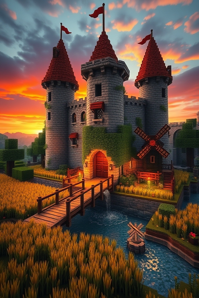 farmhouse castle with charm
