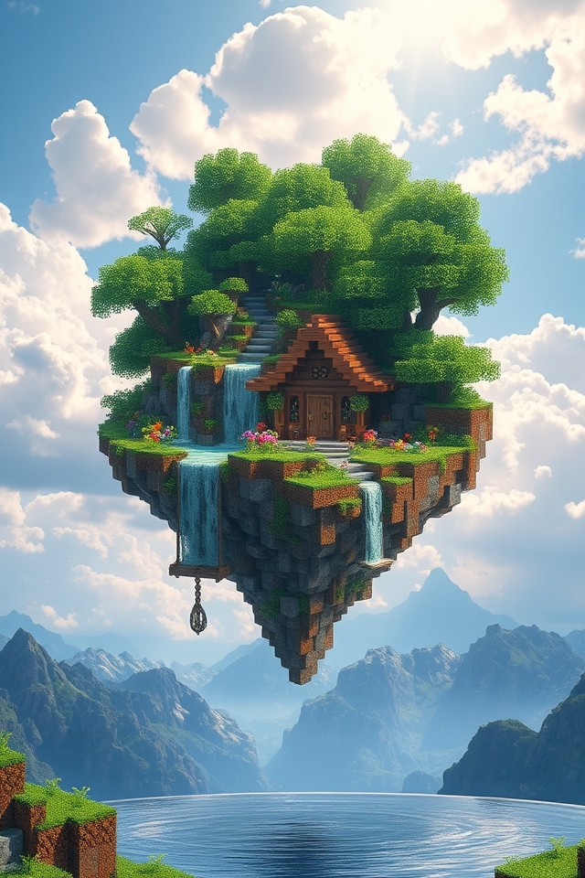 floating island adventure base