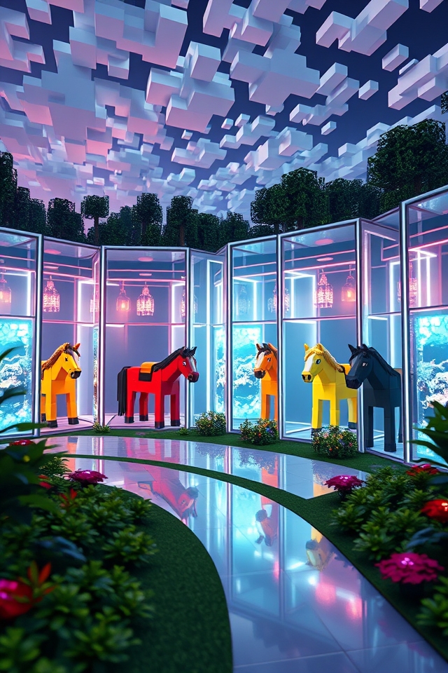 futuristic horse stable designs