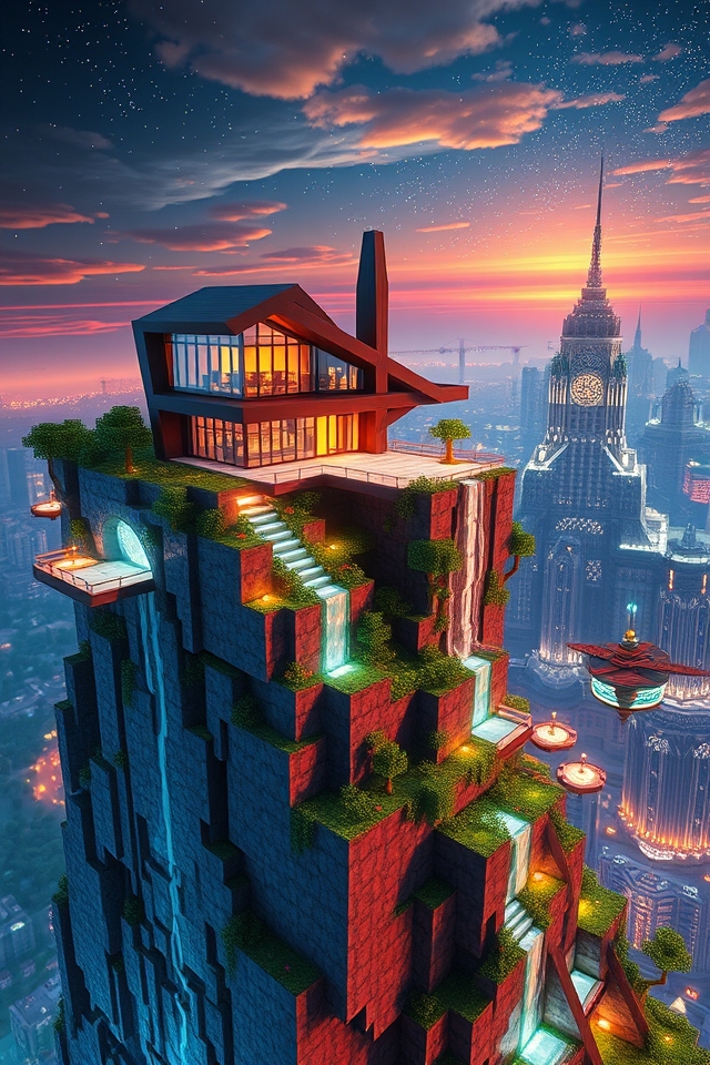futuristic urban living design