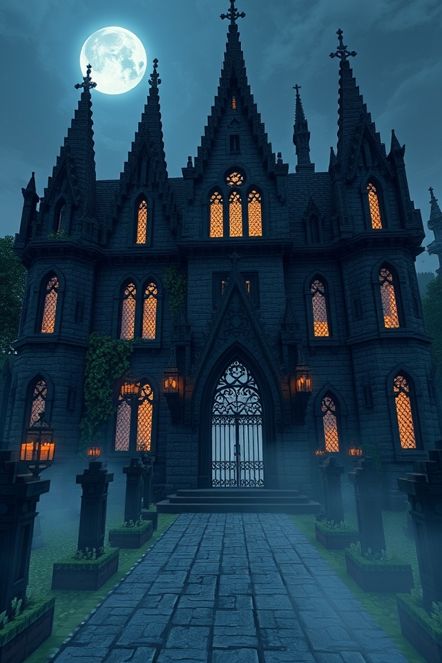 gothic elegance and mystery
