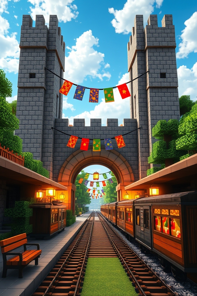 grand railway station design