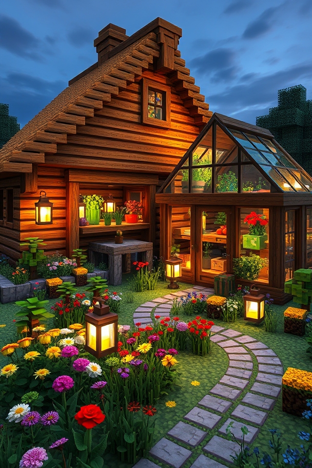 greenhouse farmhouse aesthetic enhancement