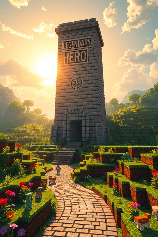 heroic tribute in minecraft