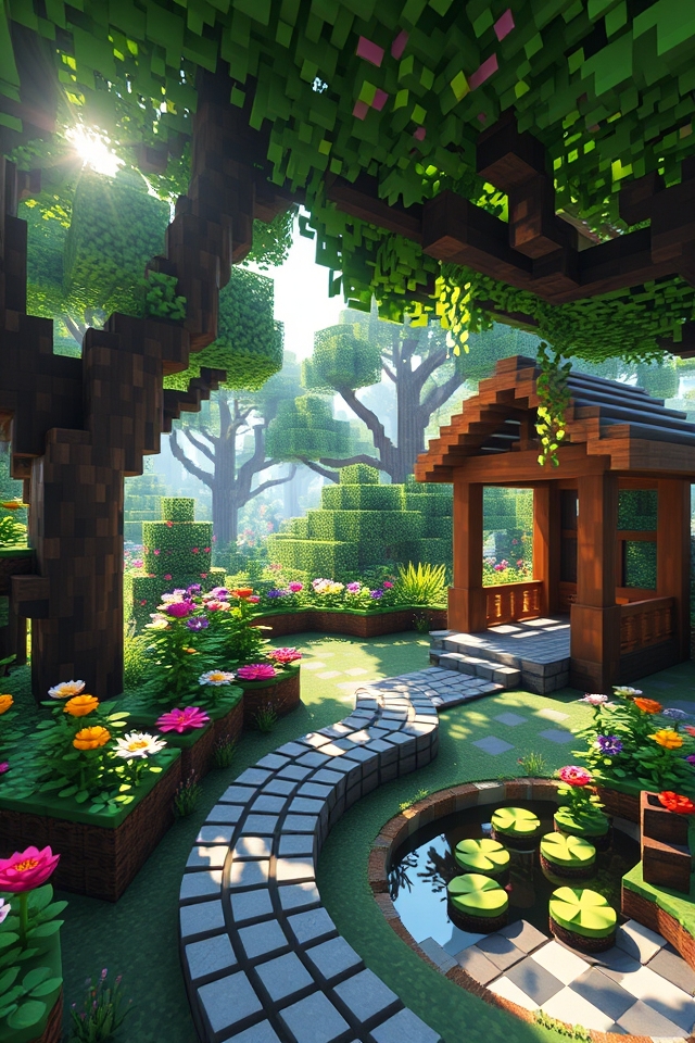 hidden oasis garden design